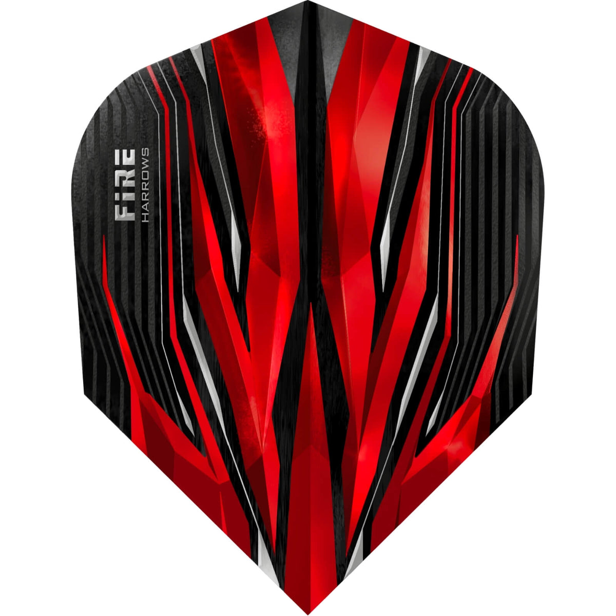 Dart Flights - Harrows - Fire - Standard Dart Flights Red