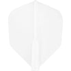 Cosmo - Fit Flight 6 Pack - Shape - Plain - Standard Dart Flights - White