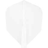 Cosmo - Fit Flight 6 Pack - Shape - Plain - Standard Dart Flights - White