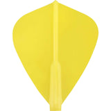 Cosmo - Fit Flight 6 Pack - Plain - Kite Dart Flights - Yellow