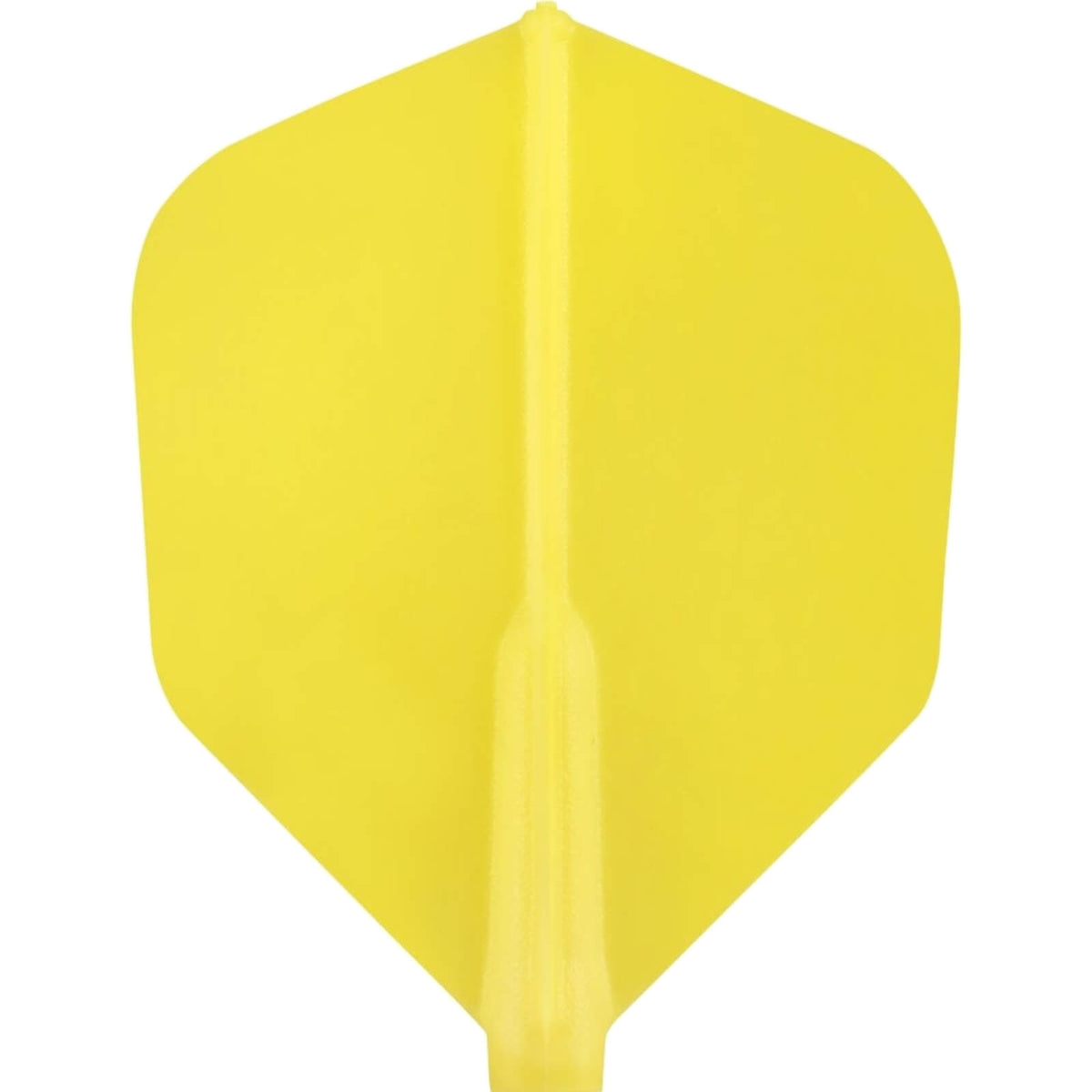 Dart Flights - Cosmo - Fit Flight 6 Pack - Shape - Plain - Standard Dart Flights Yellow