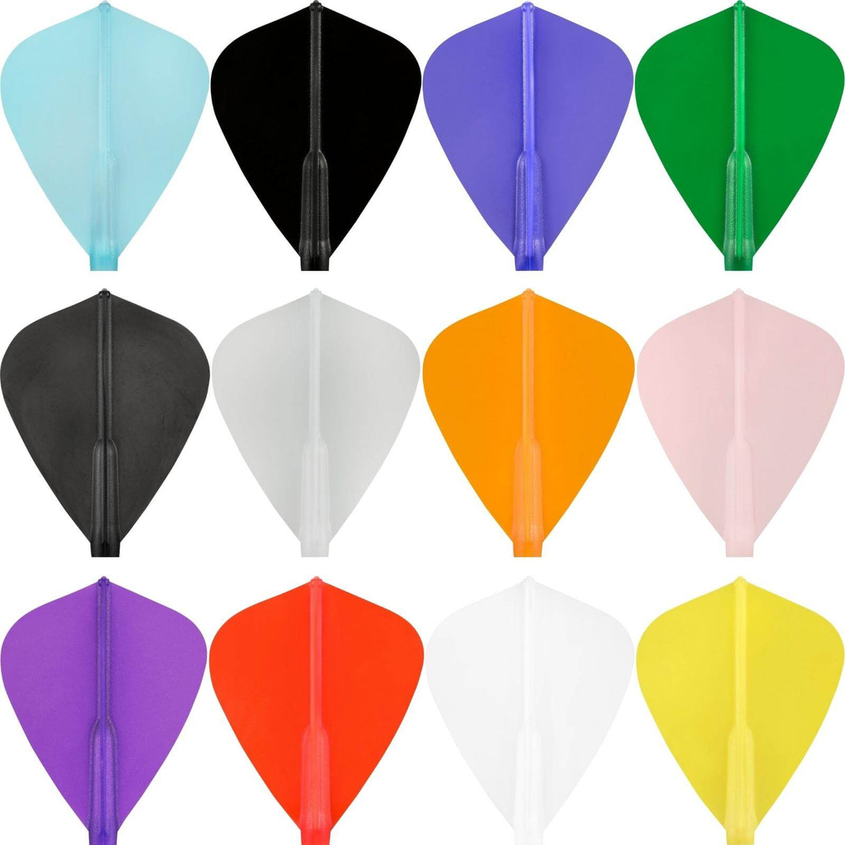 Cosmo - Fit Flight 6 Pack - Plain - Kite Dart Flights -