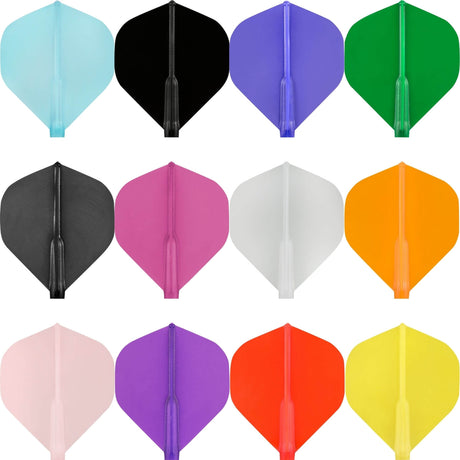 Cosmo - Fit Flight 6 Pack - Standard - Plain - Big Wing Dart Flights -