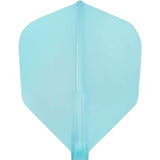 Cosmo - Fit Flight 6 Pack - Shape - Plain - Standard Dart Flights - Aqua
