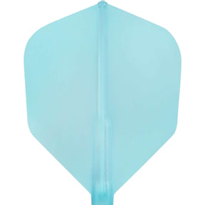 Cosmo - Fit Flight 6 Pack - Shape - Plain - Standard Dart Flights - Aqua