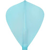 Cosmo - Fit Flight 6 Pack - Plain - Kite Dart Flights - Aqua