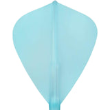 Cosmo - Fit Flight 6 Pack - Plain - Kite Dart Flights - Aqua