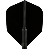 Cosmo - Fit Flight 6 Pack - Shape - Plain - Standard Dart Flights - Black
