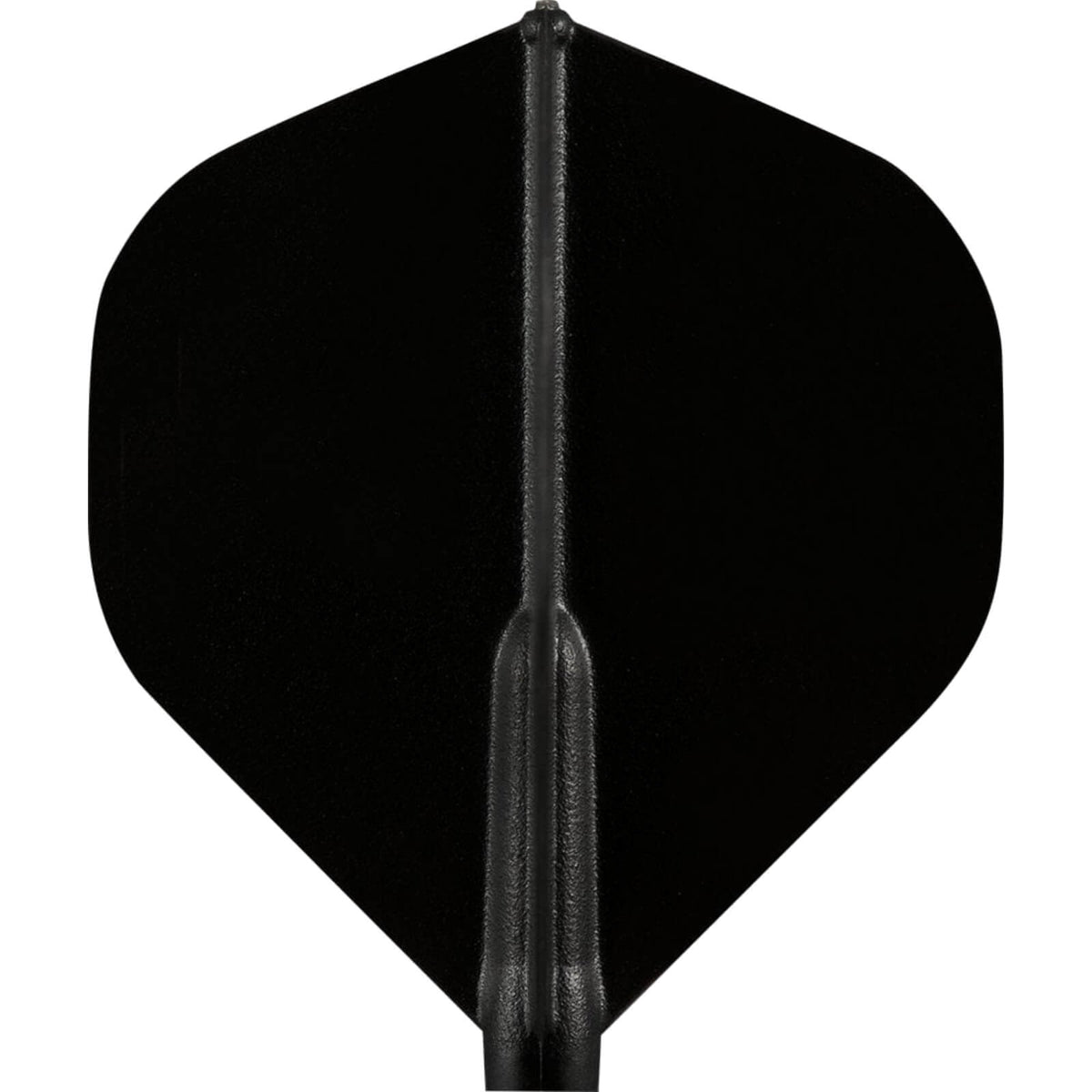 Dart Flights - Cosmo - Fit Flight 6 Pack - Standard - Plain - Big Wing Dart Flights Black