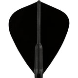 Cosmo - Fit Flight 6 Pack - Plain - Kite Dart Flights - Black