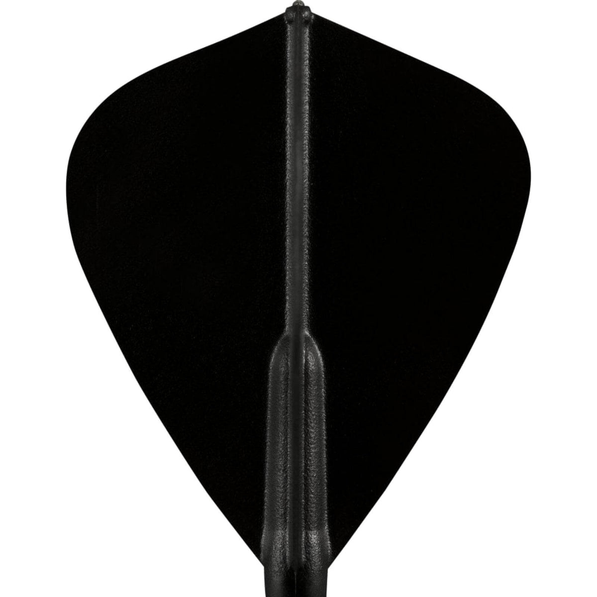 Dart Flights - Cosmo - Fit Flight 6 Pack - Plain - Kite Dart Flights Black
