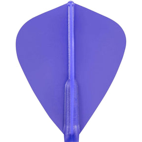 Cosmo - Fit Flight 6 Pack - Plain - Kite Dart Flights - Blue