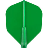 Cosmo - Fit Flight 6 Pack - Shape - Plain - Standard Dart Flights - Green
