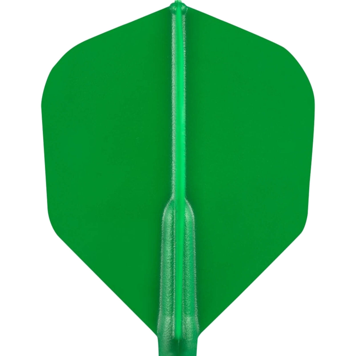 Dart Flights - Cosmo - Fit Flight 6 Pack - Shape - Plain - Standard Dart Flights Green
