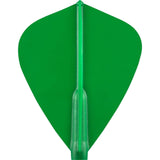 Cosmo - Fit Flight 6 Pack - Plain - Kite Dart Flights - Green