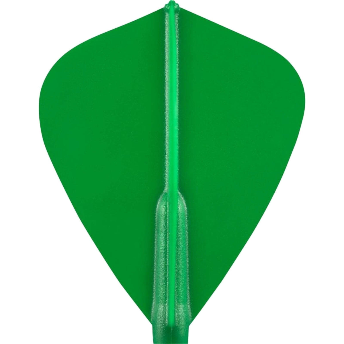 Dart Flights - Cosmo - Fit Flight 6 Pack - Plain - Kite Dart Flights Green