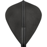 Cosmo - Fit Flight 6 Pack - Plain - Kite Dart Flights - Light Black