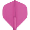 Cosmo - Fit Flight 6 Pack - Standard - Plain - Big Wing Dart Flights - Magenta