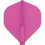 Cosmo - Fit Flight 6 Pack - Standard - Plain - Big Wing Dart Flights - Magenta
