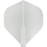 Cosmo - Fit Flight 6 Pack - Standard - Plain - Big Wing Dart Flights - Natural