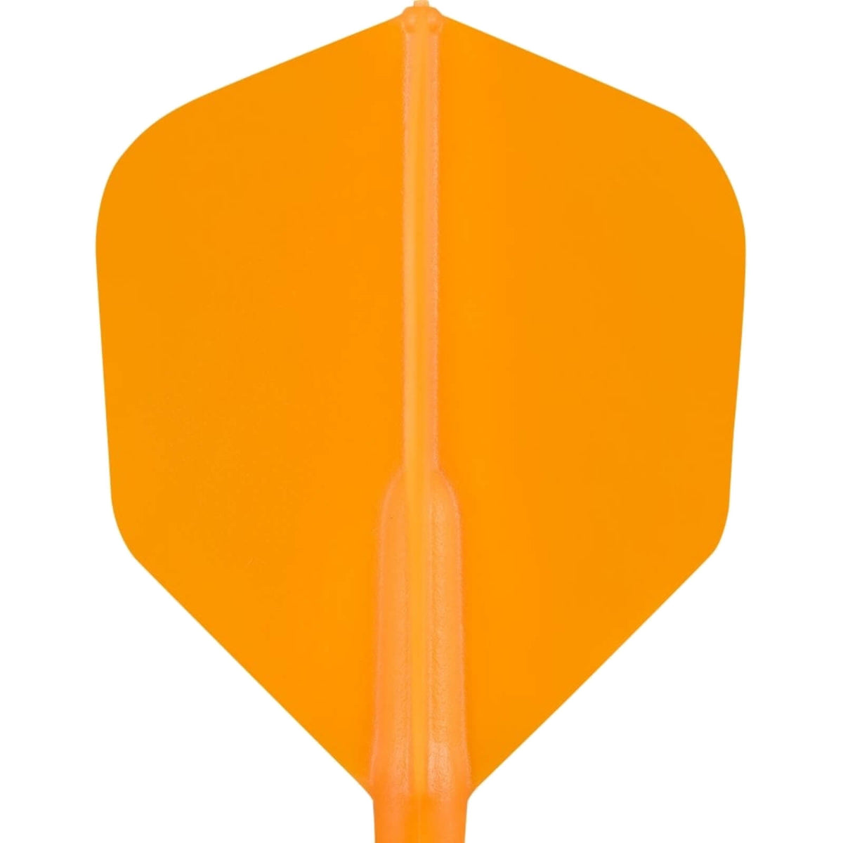 Dart Flights - Cosmo - Fit Flight 6 Pack - Shape - Plain - Standard Dart Flights Orange