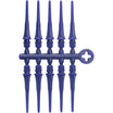 Cosmo - Fit Point Plus - Soft Tip Dart Points - 50 Pack - Blue
