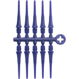 Cosmo - Fit Point Plus - Soft Tip Dart Points - 50 Pack - Blue