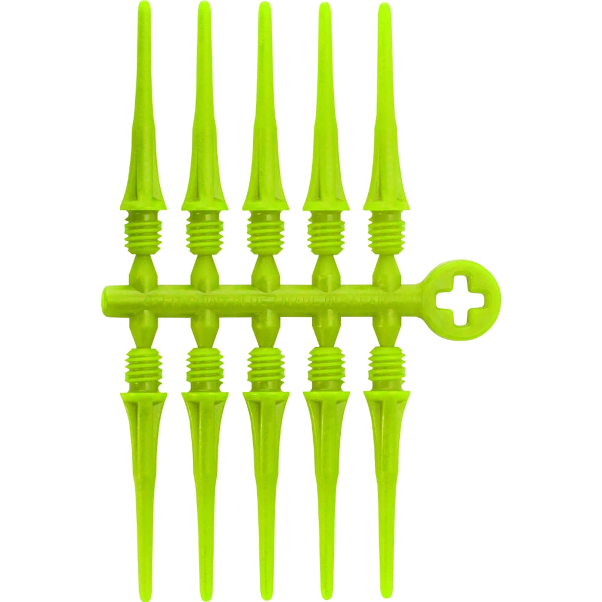 Cosmo - Fit Point Plus - Soft Tip Dart Points - 50 Pack - Green