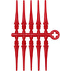 Cosmo - Fit Point Plus - Soft Tip Dart Points - 50 Pack - Red