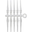 Cosmo - Fit Point Plus - Soft Tip Dart Points - 50 Pack - White