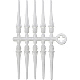 Cosmo - Fit Point Plus - Soft Tip Dart Points - 50 Pack - White