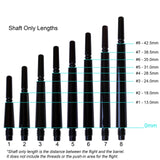 Cosmo - Fit Shaft Gear - Normal - Spinning - Dart Shafts -