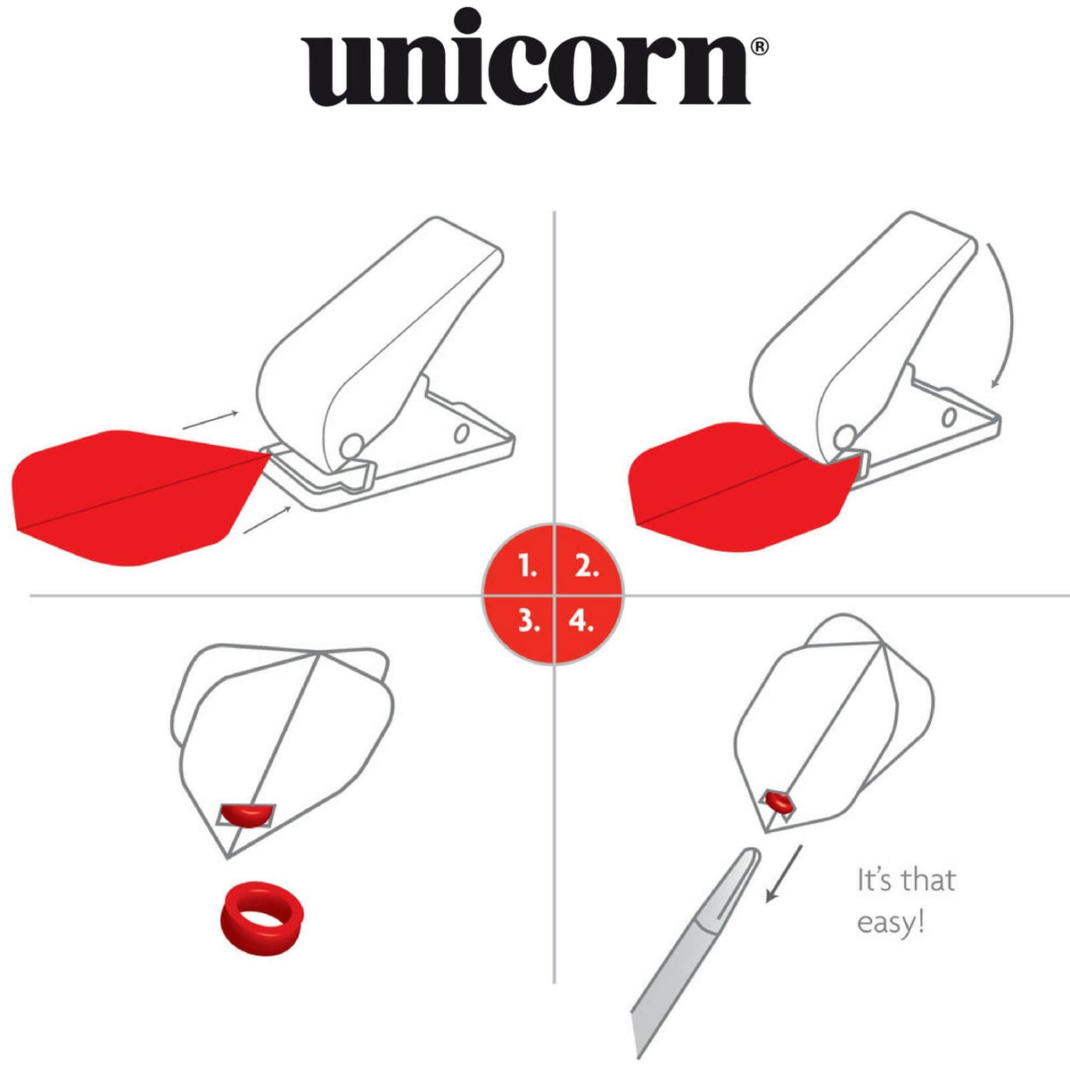 Flight Accessories - Unicorn - Dart Flight Punch 