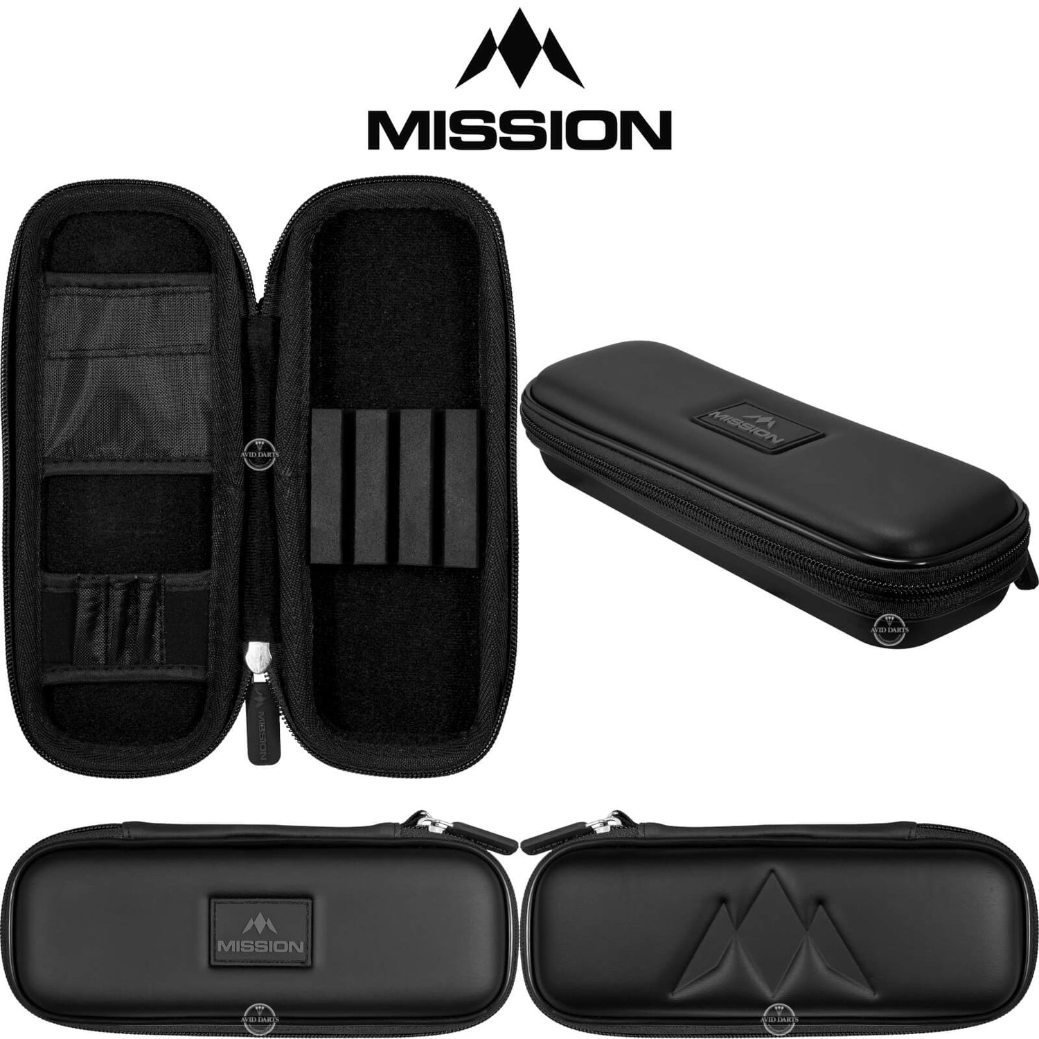 Mission - Freedom Slim Darts Case - Black
