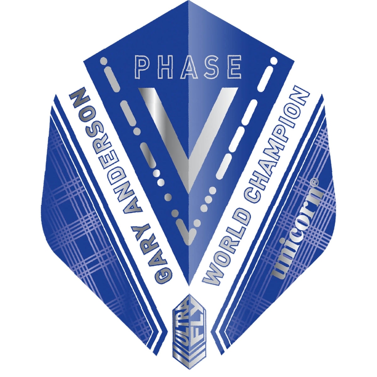 Dart Flights - Unicorn - Ultrafly Gary Anderson Phase 5 Dart Flights AR1