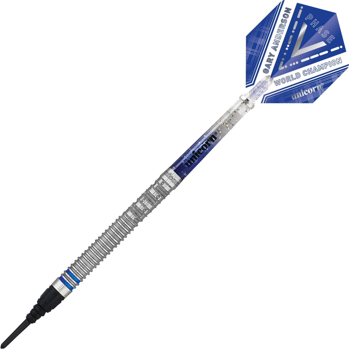 Darts - Unicorn - Gary Anderson Phase 5 Darts - Soft Tip - 90% Tungsten - 18g 20g 