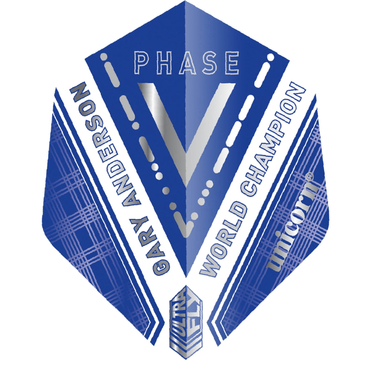 Dart Flights - Unicorn - Ultrafly Gary Anderson Phase 5 Dart Flights AR2