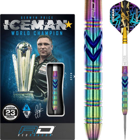 Red Dragon - Gerwyn Price Ionic Darts - 90% Tungsten - 21g 23g 25g -
