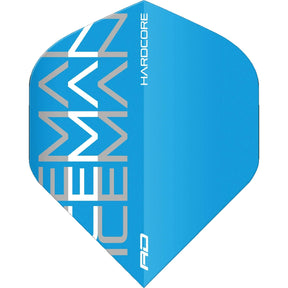 Red Dragon - Hardcore Gerwyn Price Stack - Big Wing Dart Flights - Aqua