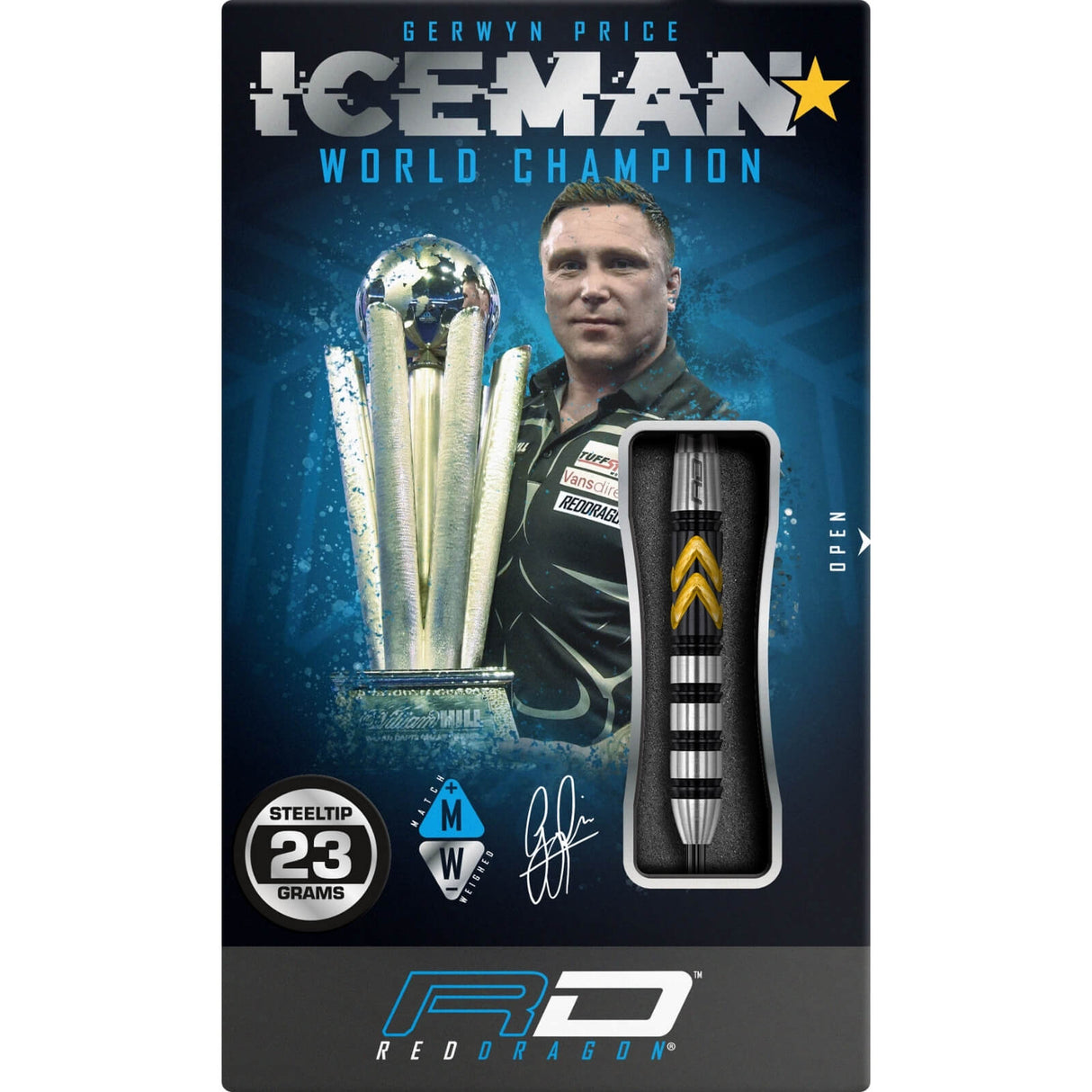 Red Dragon - Gerwyn Price Thunder SE Darts - 90% Tungsten - 23g 25g -