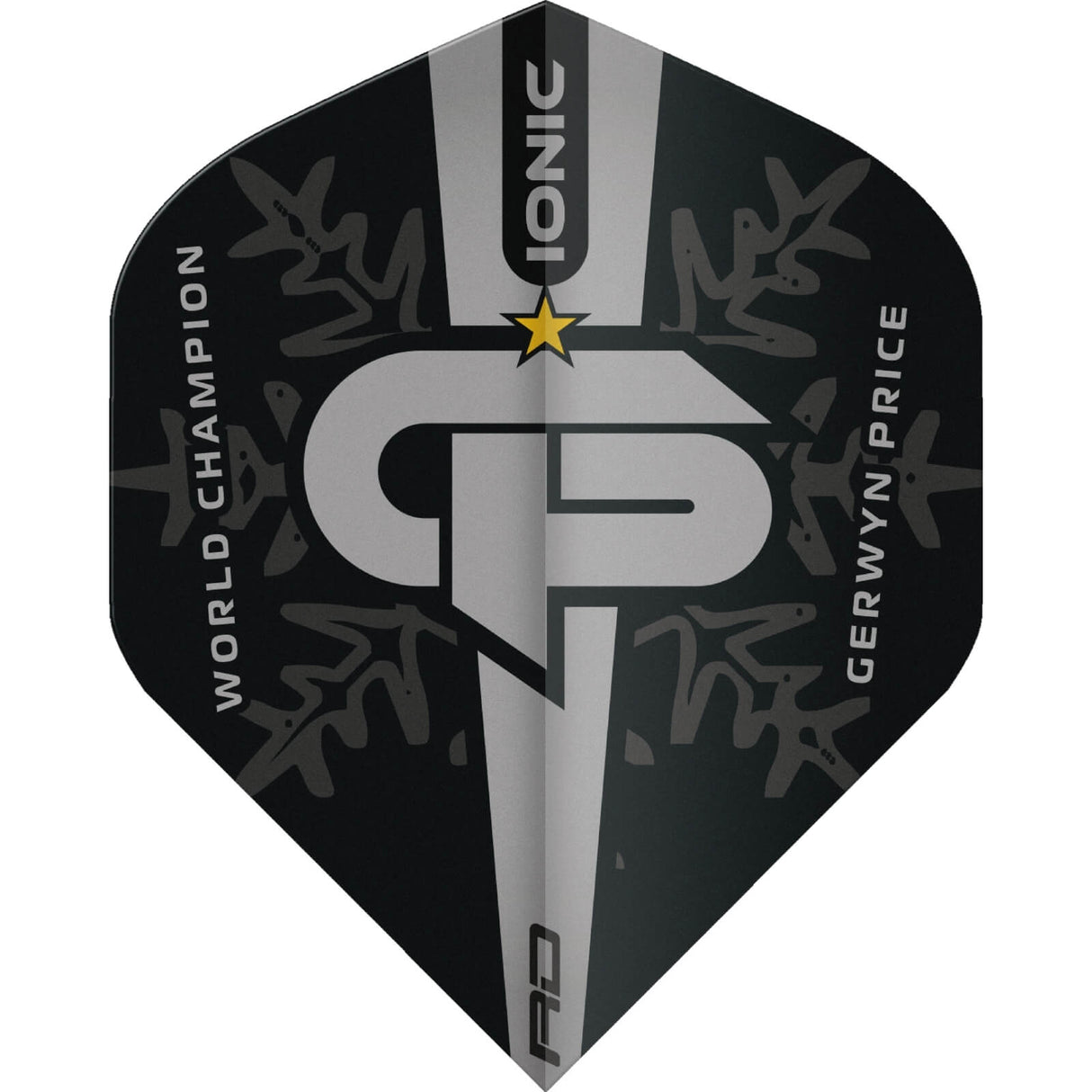 Red Dragon - Gerwyn Price World Champion Edition - Big Wing Dart Flights - GP Logo Silver