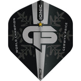 Red Dragon - Gerwyn Price World Champion Edition - Big Wing Dart Flights - GP Logo Silver