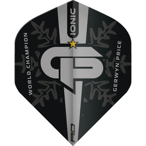 Red Dragon - Gerwyn Price World Champion Edition - Big Wing Dart Flights - GP Logo Silver