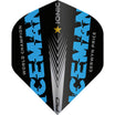 Red Dragon - Gerwyn Price World Champion Edition - Big Wing Dart Flights - Iceman Blue