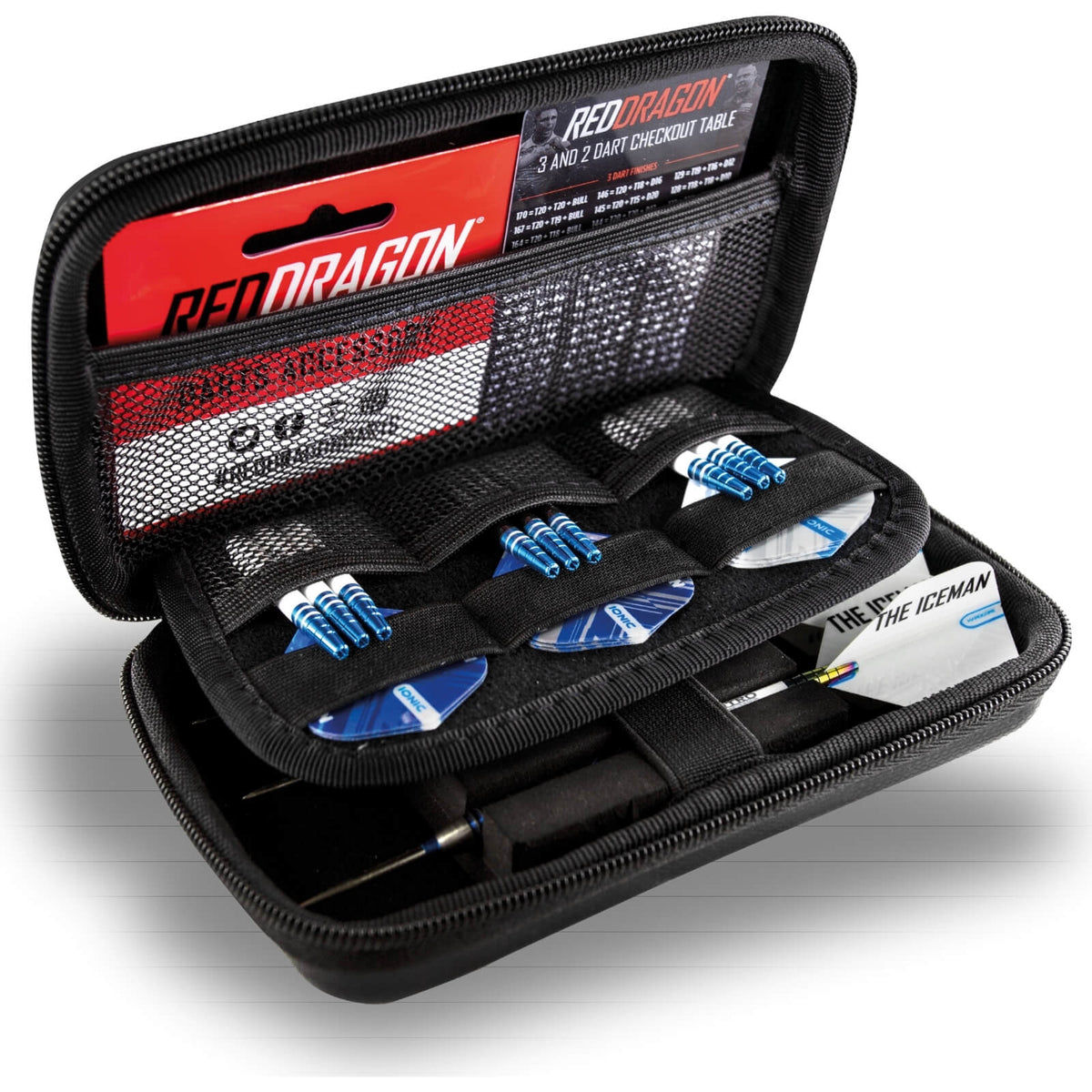 Dart Cases - Red Dragon - Gerwyn &quot;Iceman&quot; Price World Champion Darts Case 
