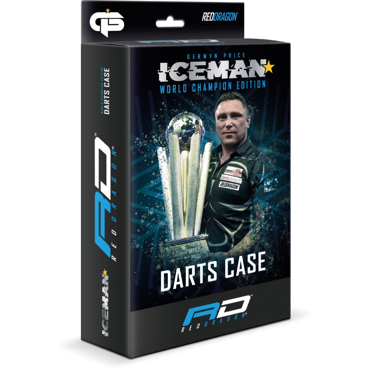 Dart Cases - Red Dragon - Gerwyn &quot;Iceman&quot; Price World Champion Darts Case 