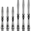 Red Dragon - Gerwyn "Iceman" Price V-Groove - Aluminium Dart Shafts - Short (36mm) / Black