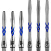 Red Dragon - Gerwyn "Iceman" Price V-Groove - Aluminium Dart Shafts - Short (36mm) / Blue