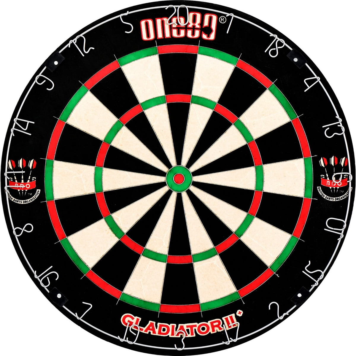 Dartboards - One80 - Gladiator 2+ Dartboard 