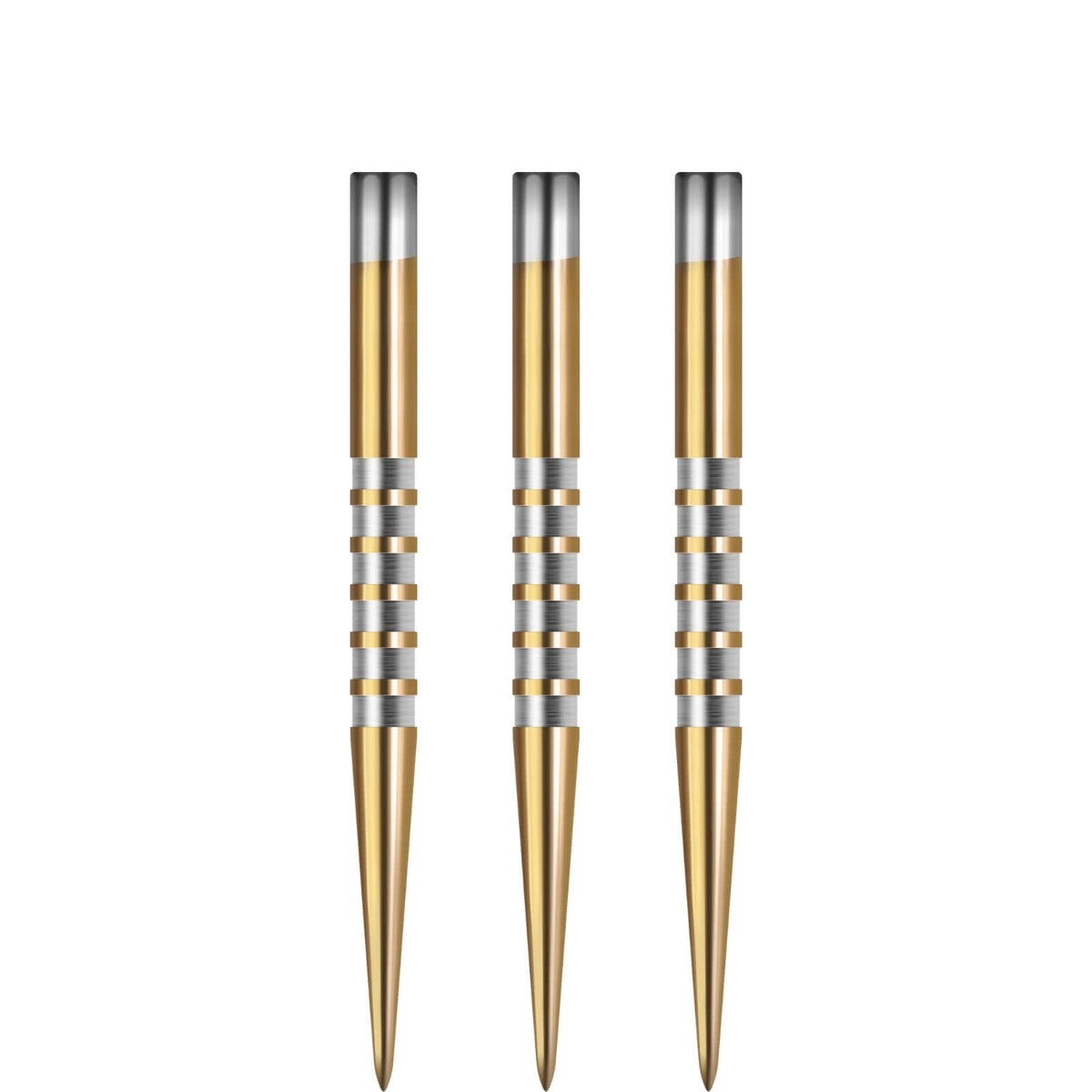 Point Accessories - CD - Gold Original Grip Dart Points - 32mm 36mm 32mm - 6 Ring